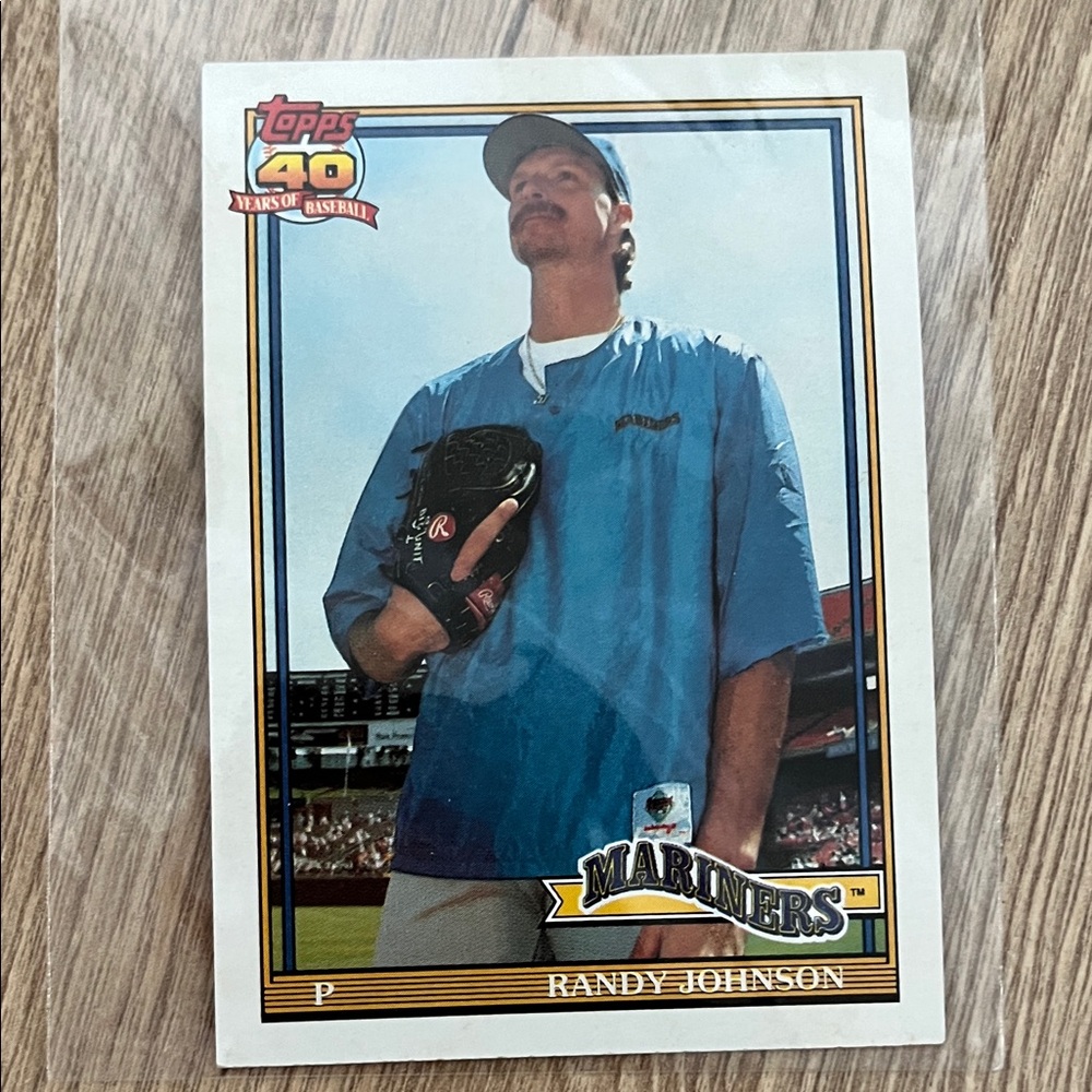 Topps Mariners 40th anniversary, Randy Johnson Card